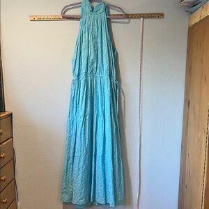 Ramy Brook Cotton dress. Size XL. Bright sky blue.  maxi dress.